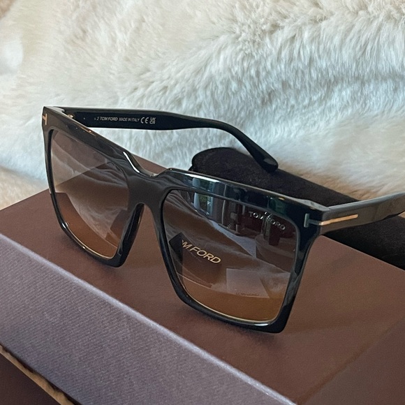 Not for sale Tom Ford Sabrina Square Sunglasses, 58mm - Picture 5 of 14